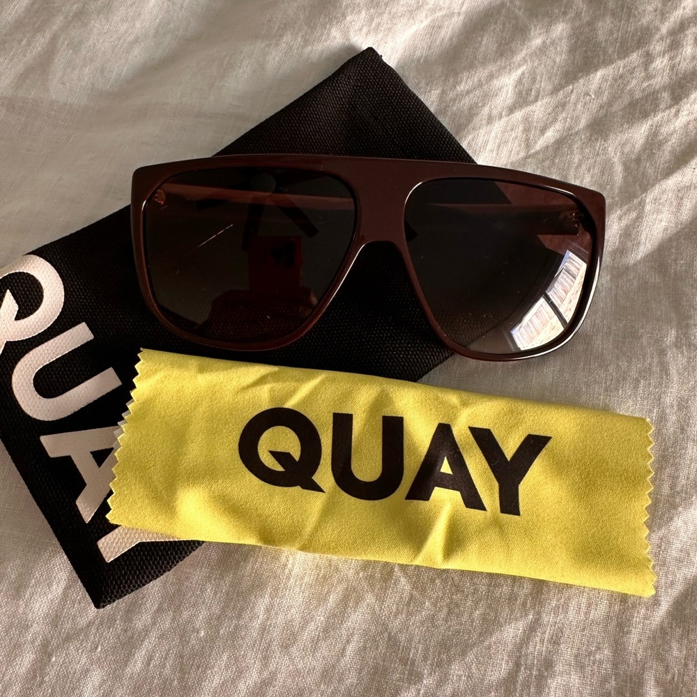 Quay Australia Brown Sunglasses